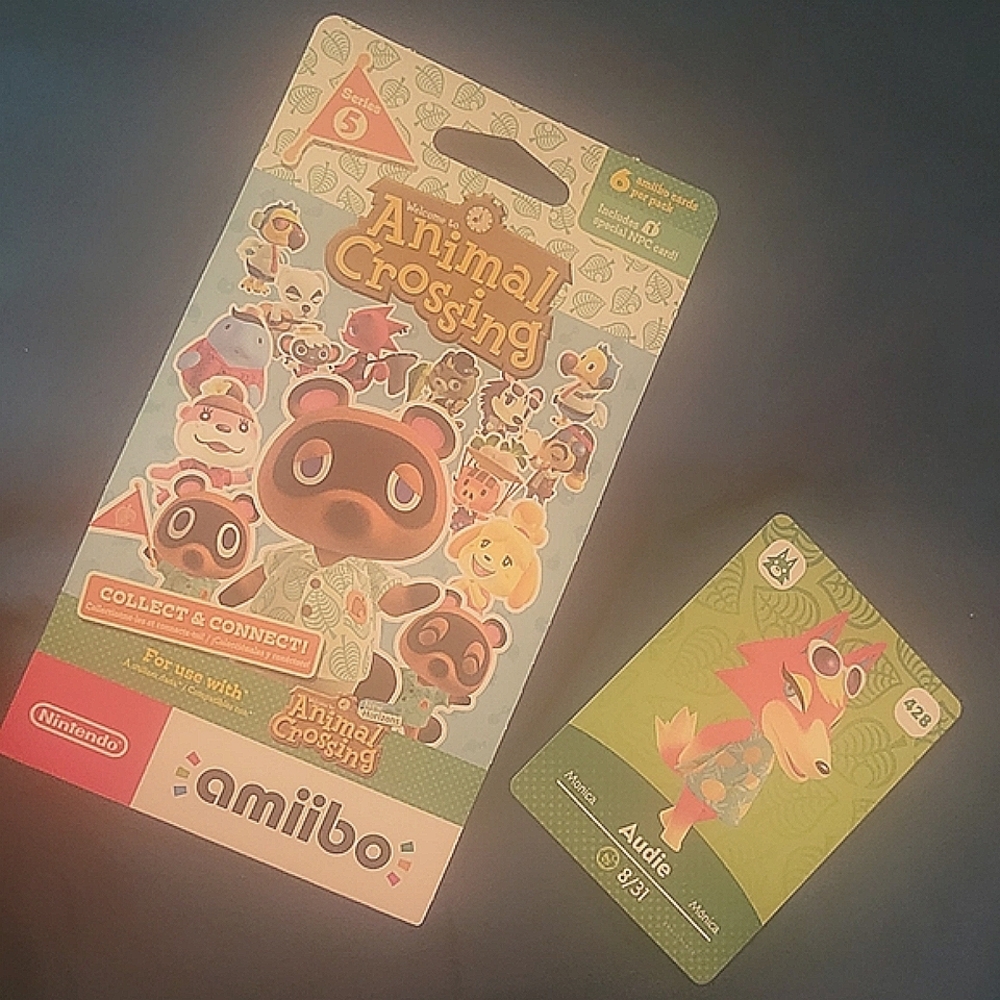 New!! 9 Amiibo Cards serious 5